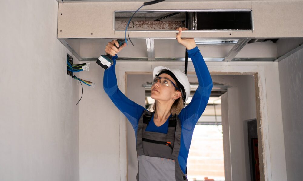 AC duct cleaning